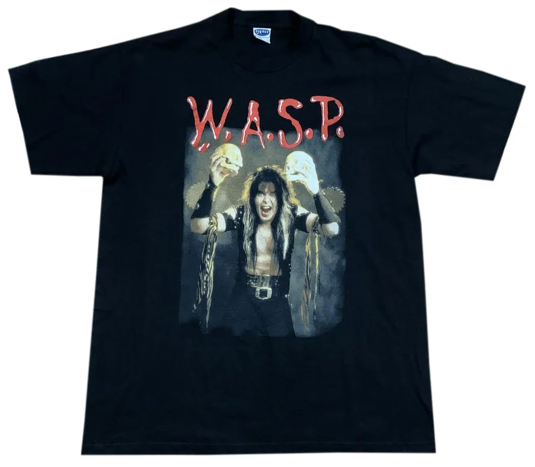 W.A.S.P Vintage Tシャツ　blind　texas T W.A.S.P. - Blind In Texas - American Heavy Metal Band T-Shirt